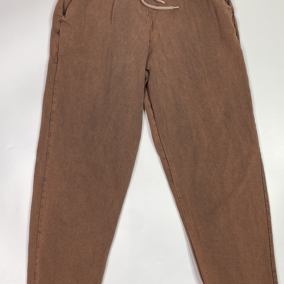 ASOS Acid Brown Wash Oversized Jogger Pants Size 0 - Picture 3 of 14